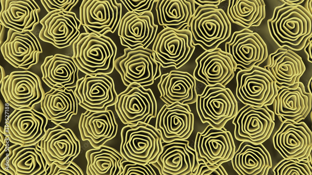 Pattern from yellow flowers Pattern from yellow flowers