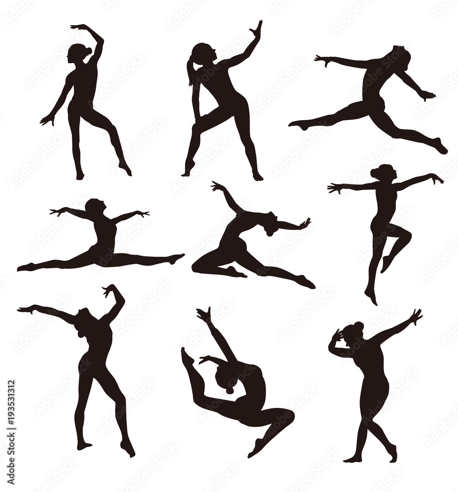Gymnastic Silhouettes