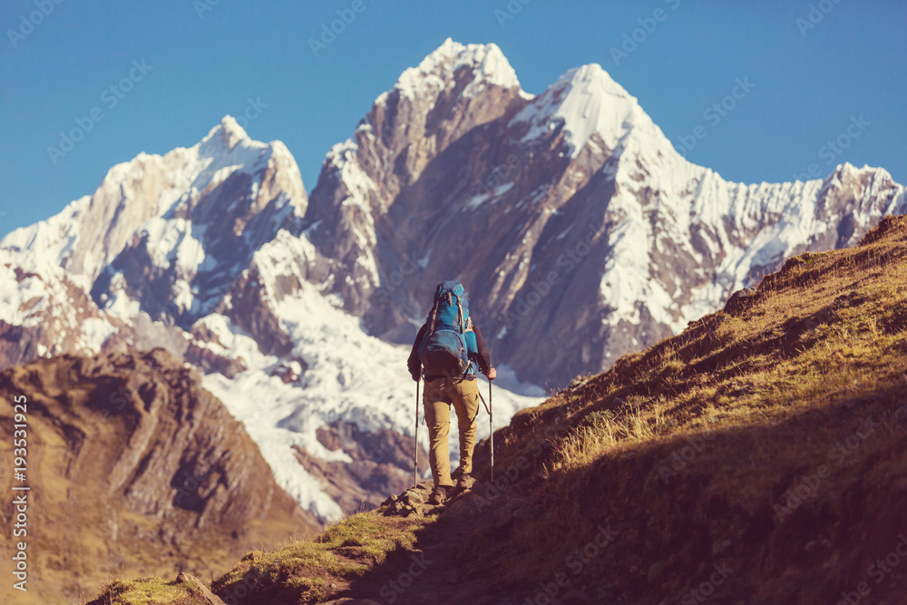 Fototapeta premium Hike in Peru