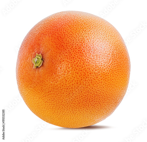 grapefruit isolated on white background