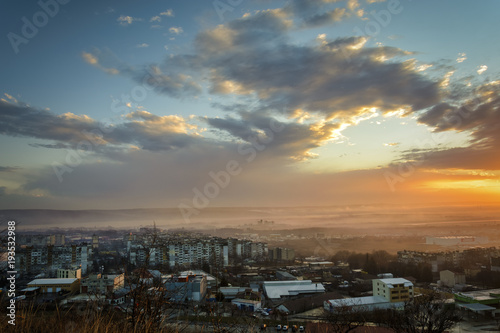 Sunset over Varna