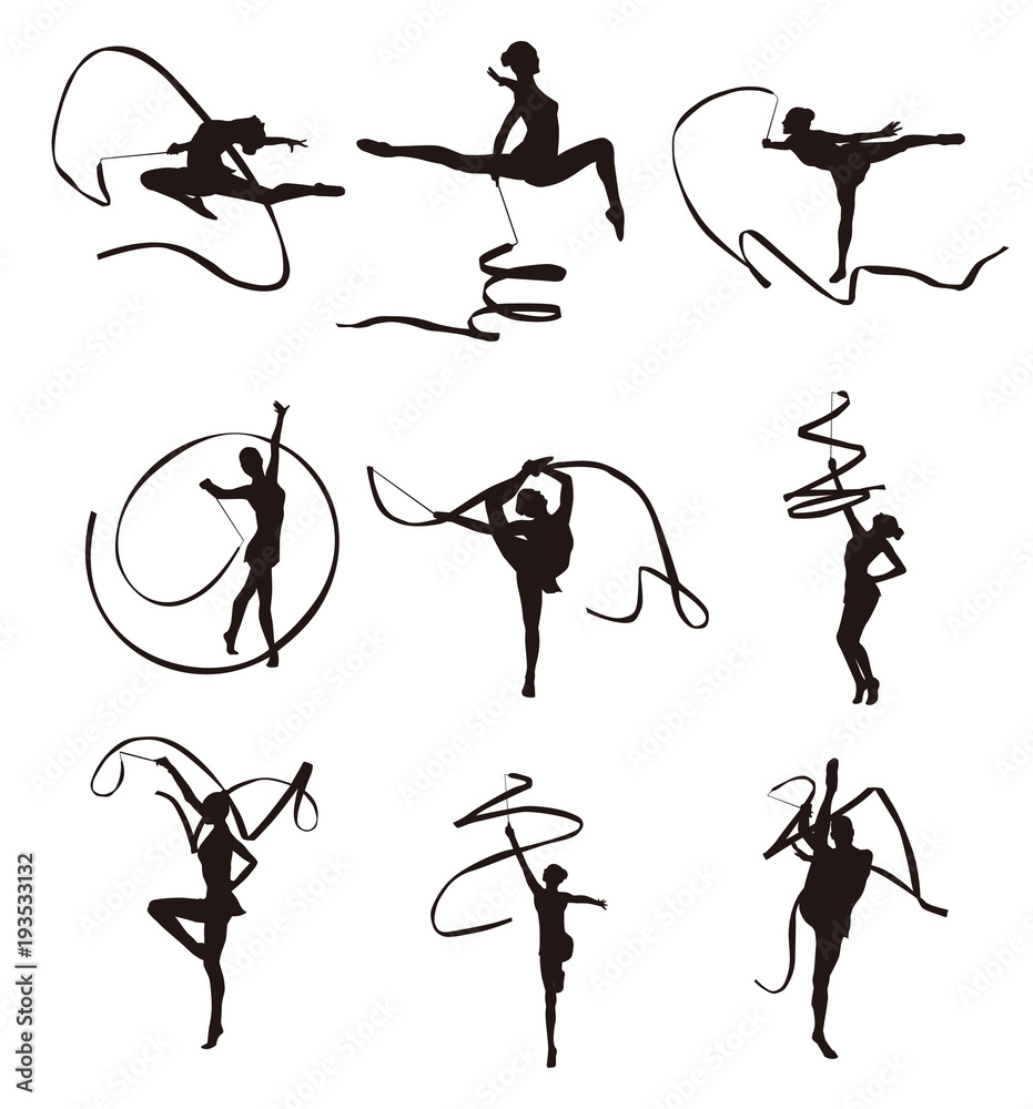 Gymnastic Silhouettes Gymnastic Silhouettes