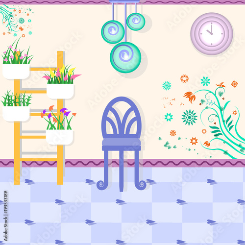 Relax room interior