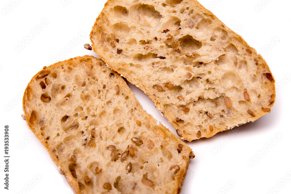 bread roll, bread on a white background, isolated bread roll, bread on a white background, isolated