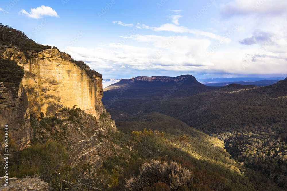 Katoomba Blue Mountain secret unofficial lookout along Cliff Drive