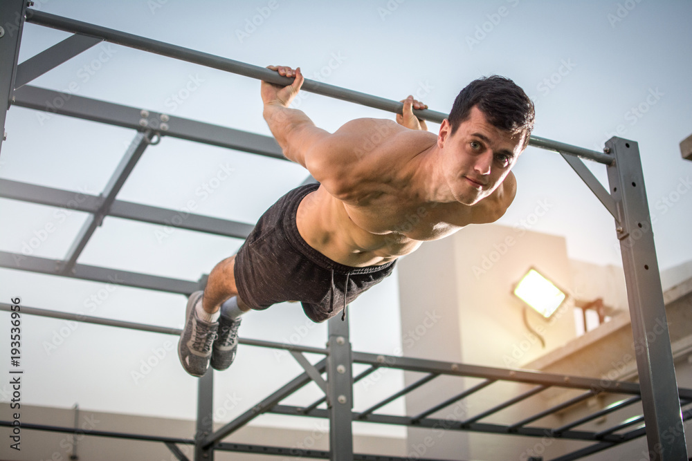 Horizontal bar exercises sale