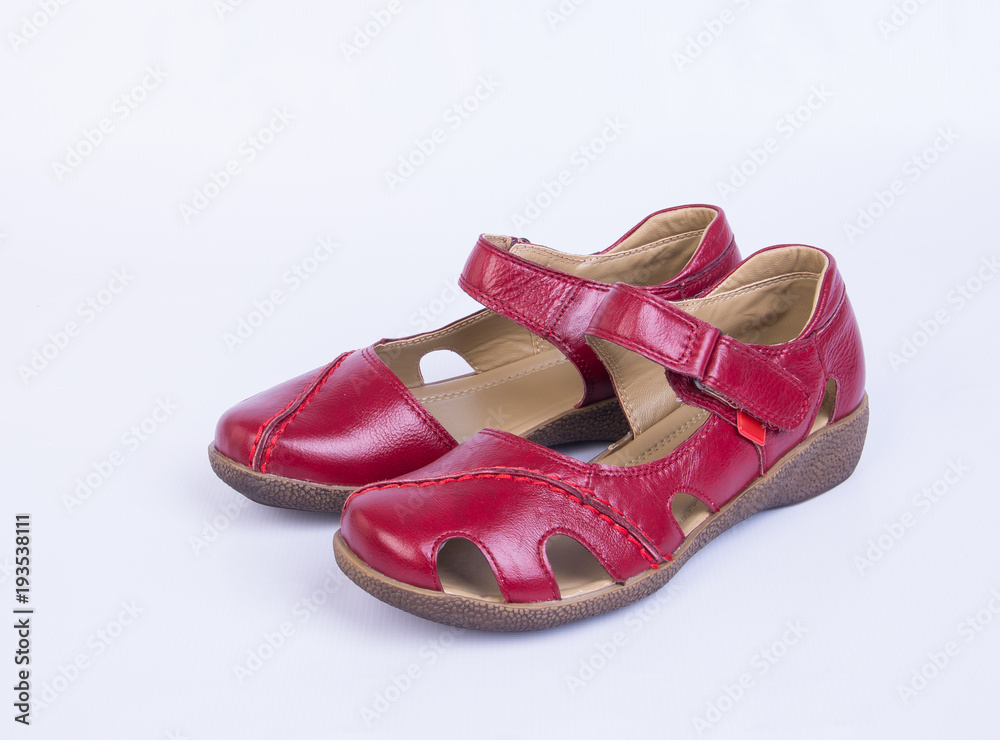 shoe or red colour woman shoes on background. shoe or red colour woman shoes on background.
