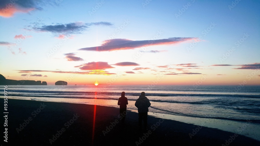 Fototapeta premium sunset sea