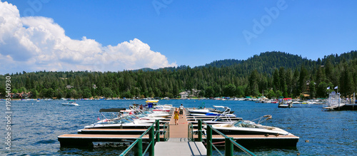 View of Lake Arrowhead California, USA