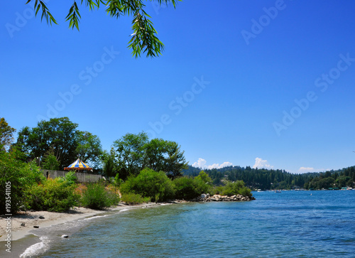 View of Lake Arrowhead California, USA