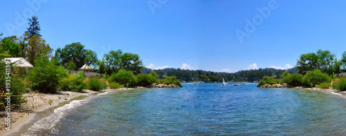 View of Lake Arrowhead California, USA