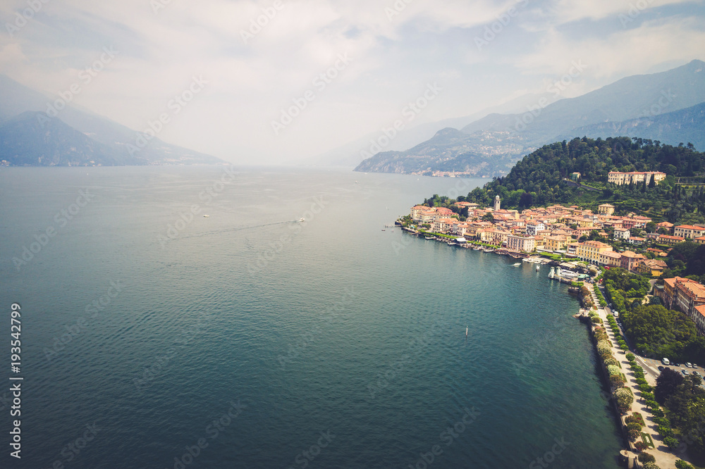 Bellagio - Lago di Como (IT) - Vista aerea