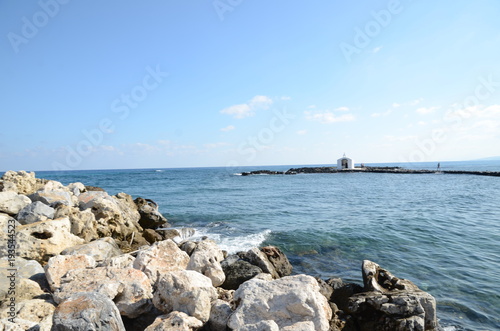 mer chappelle crete crest phare