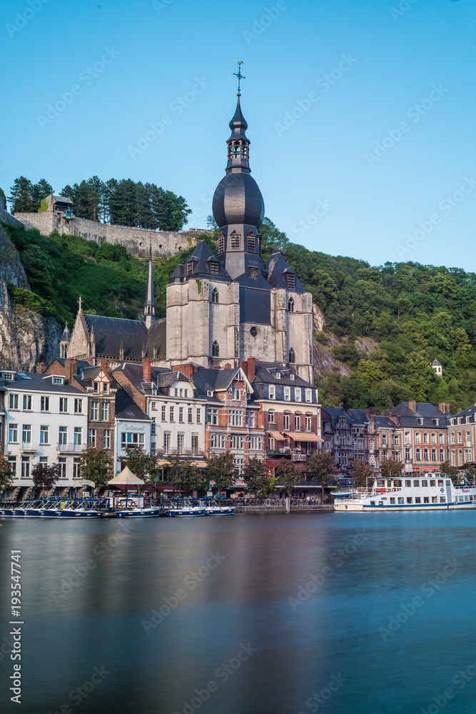 Fototapeta premium Church of Notre-Dame in Dinant, Belgium