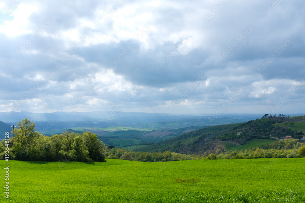 Tuscany Landscape - Volterra