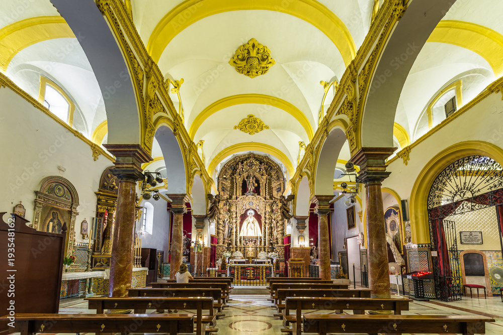 The parish of Our Lady of La O in Seville, Spain.