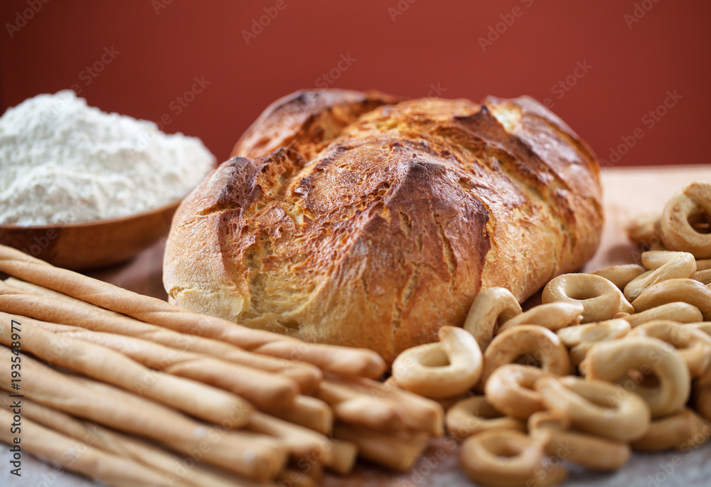 Fototapeta premium Assortment of bakery products