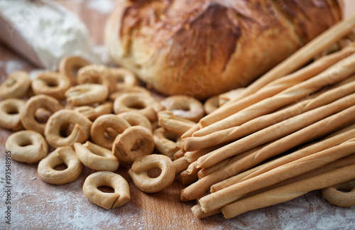 Fotografi Assortment of bakery products