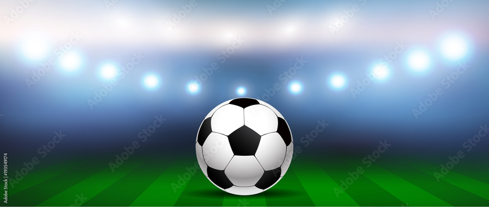 Naklejka premium Fussball 2018
