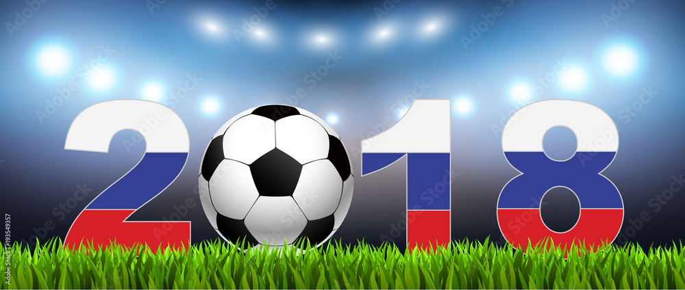 Obraz premium Fussball 2018
