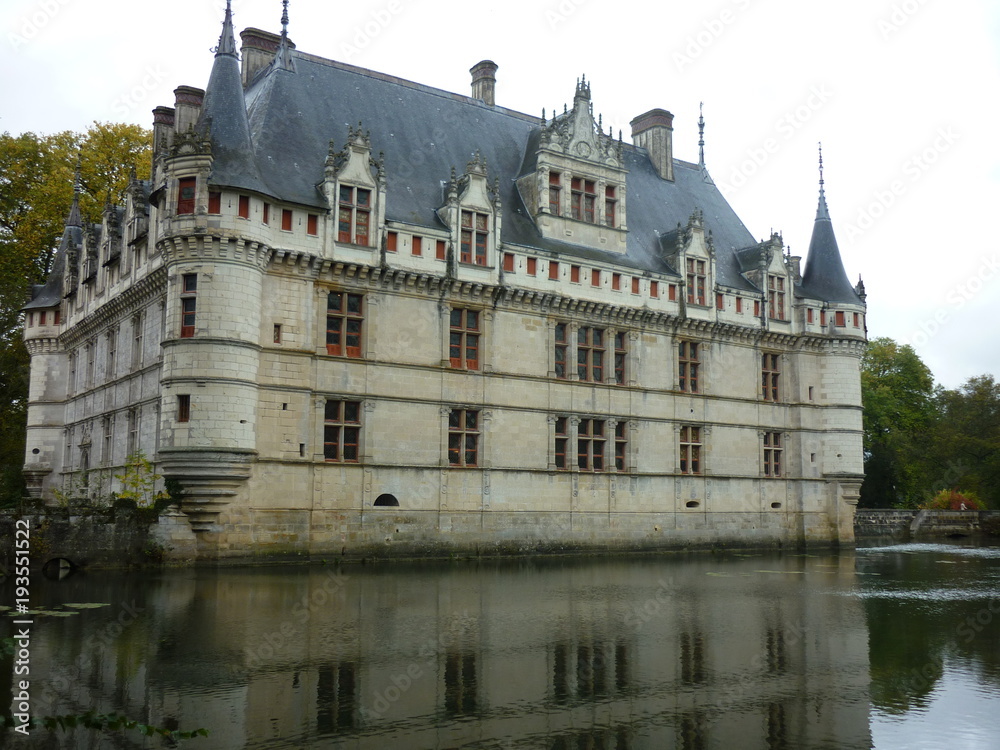 Château de d'Azay le Rideau, Indre et Loire, France