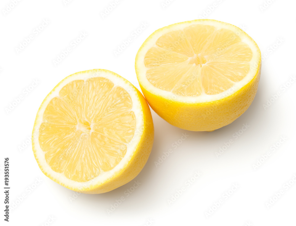 Lemon Isolated on White Background