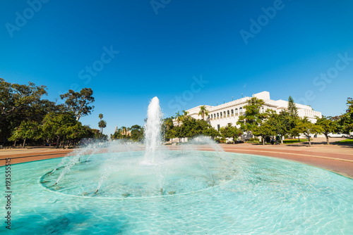 Fountain in Balboa park