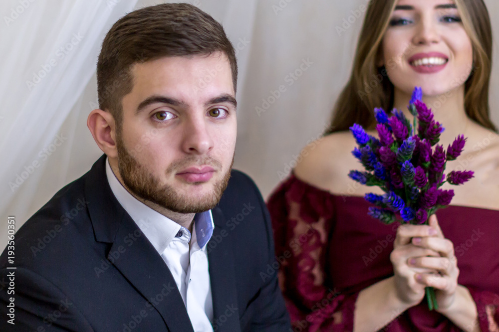 Young couple in love Young couple in love