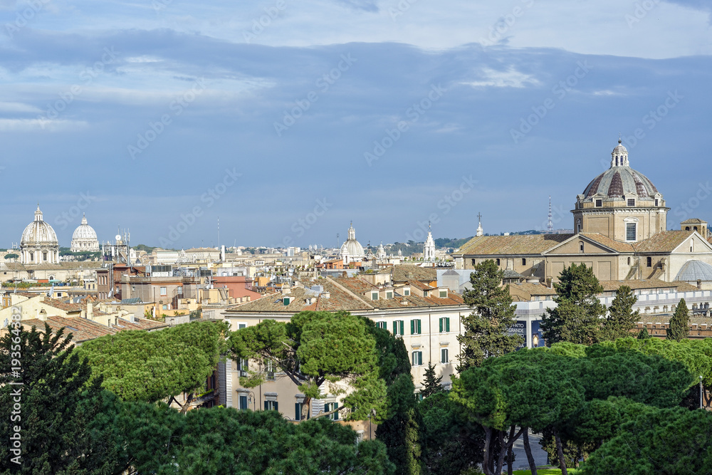 Panormic view on Rome
