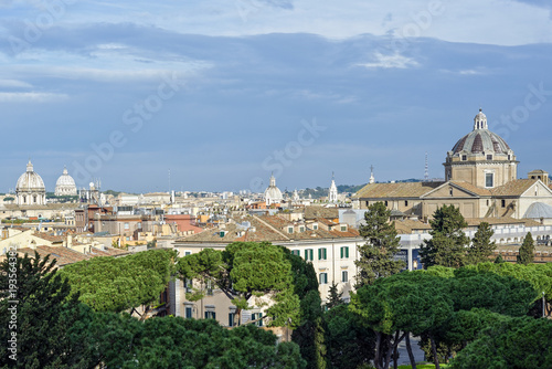 Panormic view on Rome
