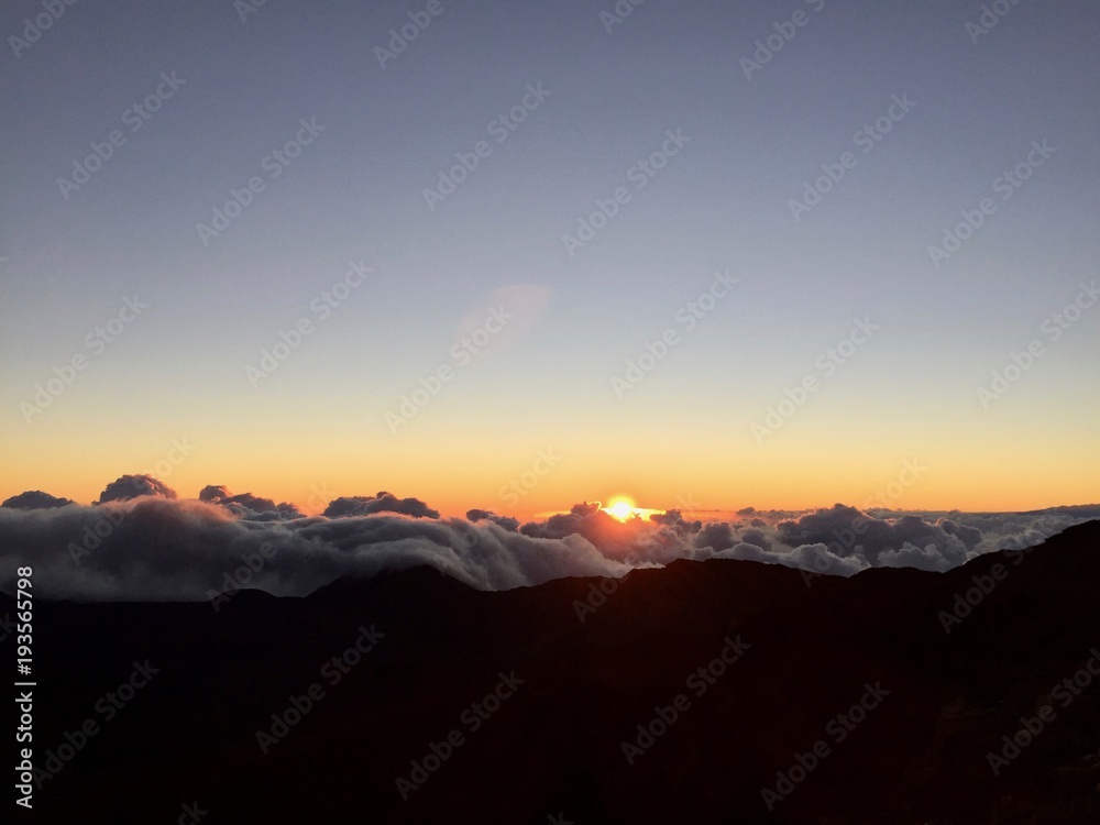 Sonnenaufgang am Haleakala Sonnenaufgang am Haleakala
