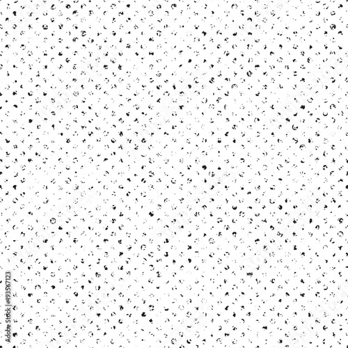 Ditsy subtle dot halftone seamless vector pattern. Distressed shading light and delicate texture for your artwork.