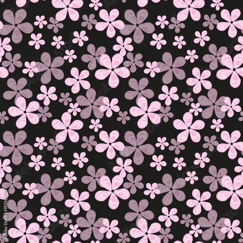 Fashionable pattern in small flowers. Floral seamless background for textiles, fabrics, covers, wallpapers, print, gift wrapping and scrapbooking. Raster copy. © Hanna Frolova