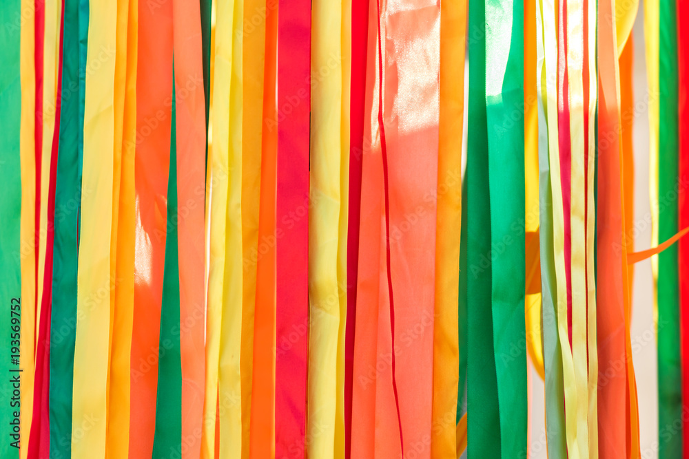 multicolored ribbons background multicolored ribbons background