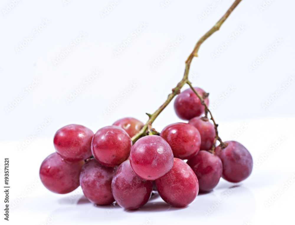 grape fruit isolated on white