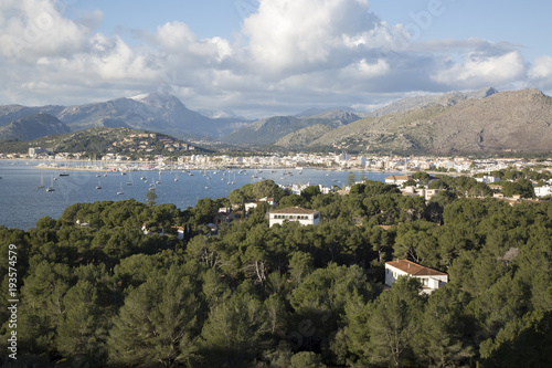 View of Pollenca Port, Mallorca © kevers