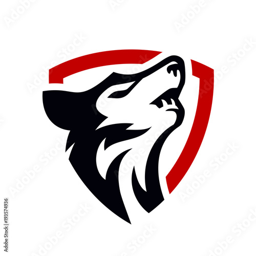Wolf Logo Stock Vector