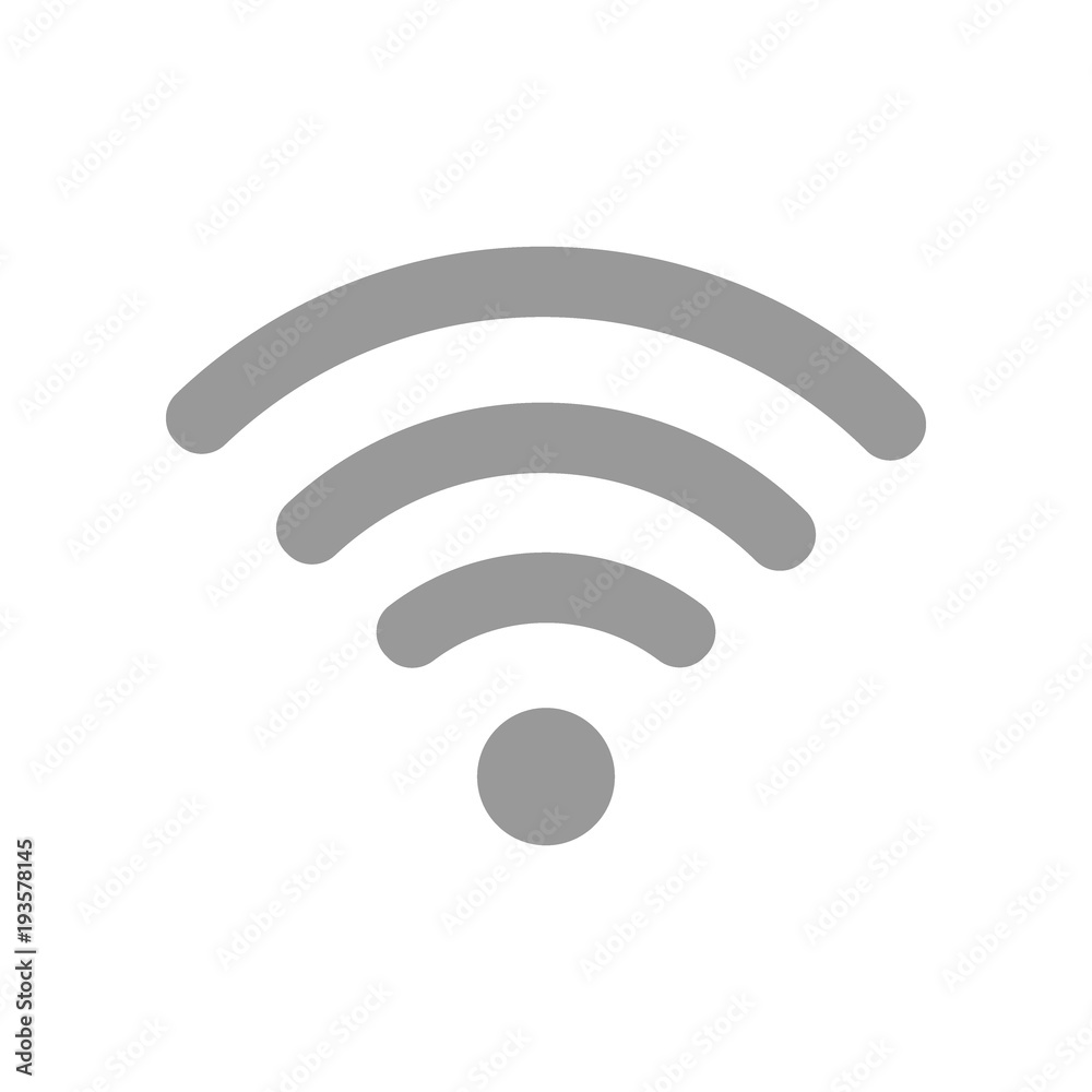 Wifi icon flat Wifi icon flat