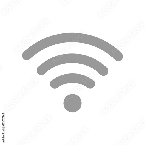 Wifi icon flat