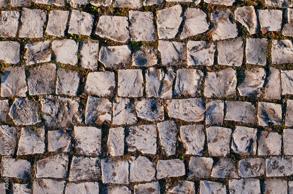 Obraz premium Limestone Sidewalk Surface