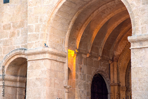 luce sulla volta della cattedrale