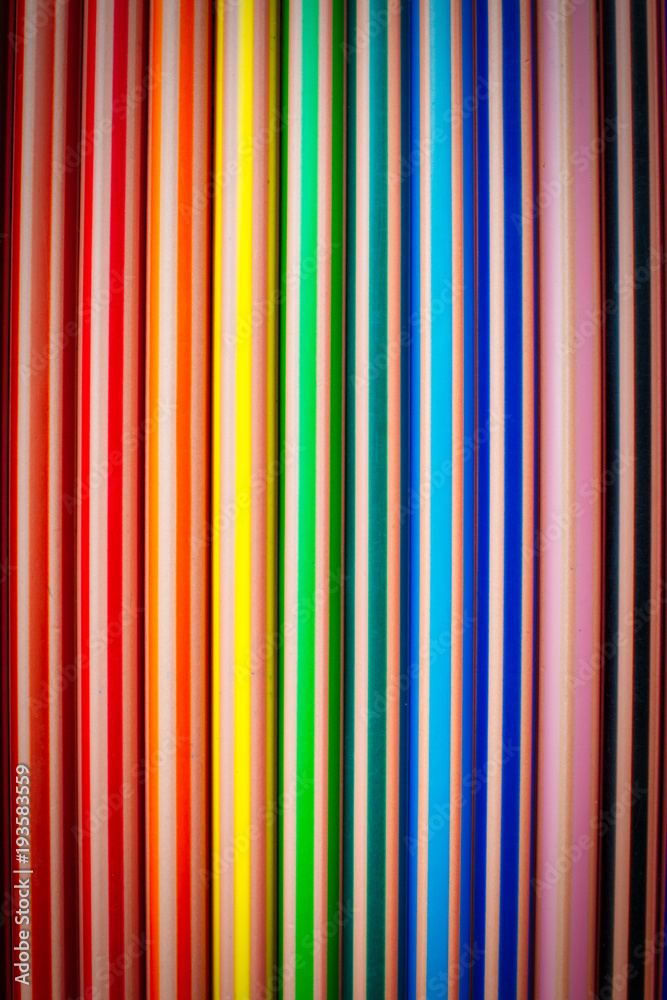 Obraz premium crayons pattern