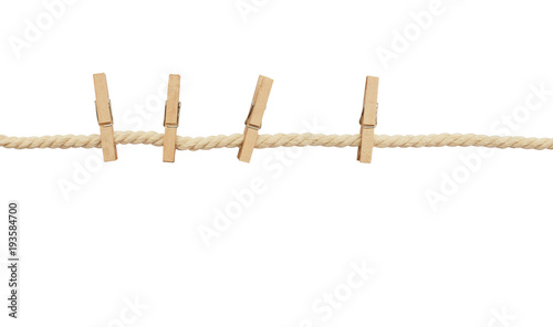 Beige cotton stretched rope...
