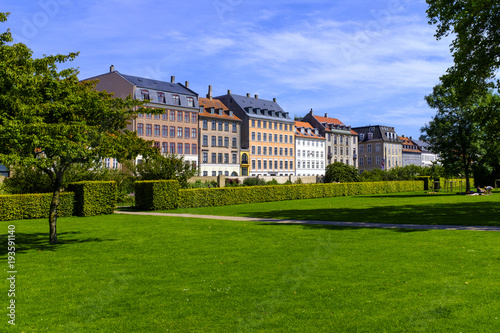 Denmark - Zealand region - Copenhagen city center - panoramic view of the royal King’s Garden Kondens Have park