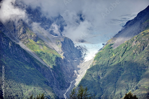 Mountains and glaciers of Alaska