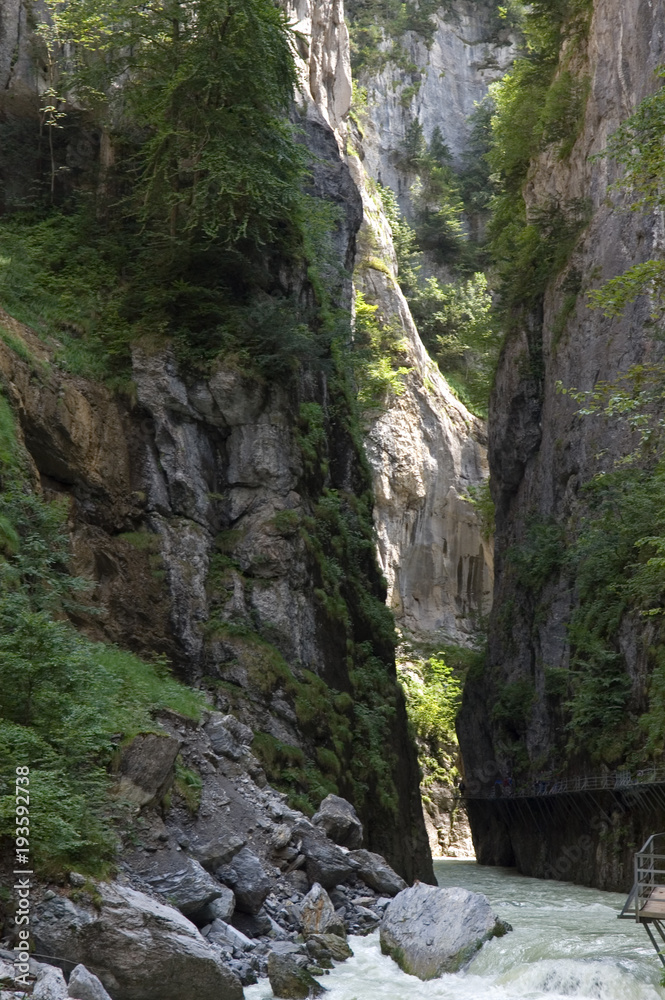 Aareschlucht bei Meiringen