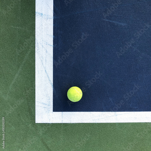 Tennis Ball and Tennis Court © DJack Studio
