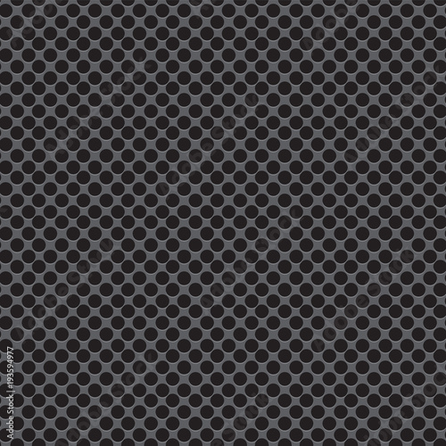3d of dots seamless pattern. Vector illustration.