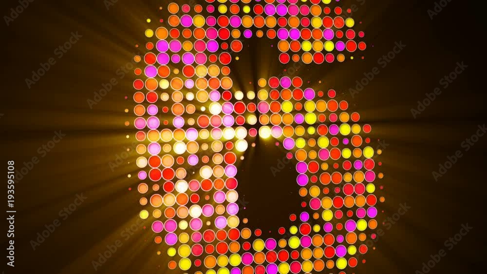 Countdown with shiny glowing colorful pixelated numbers. Computer generated animation 4k UHD (3840x2160)
Countdown with shiny glowing colorful pixelated numbers. Computer generated animation 4k UHD (3840x2160)