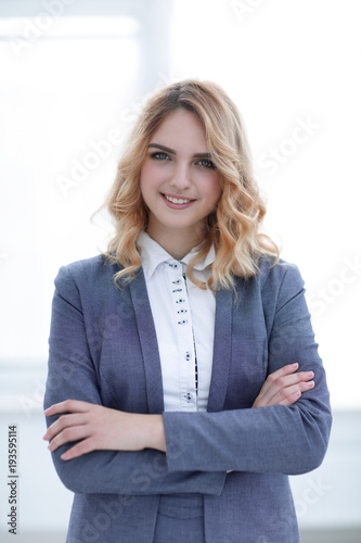 portrait of young business woman